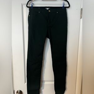 Forest Green skinny jeans